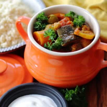 Thumbnail for Moroccan Chickpea and Vegetable Tagine