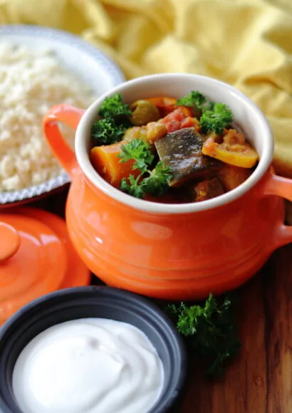 Moroccan Chicken and Vegetable Tagine