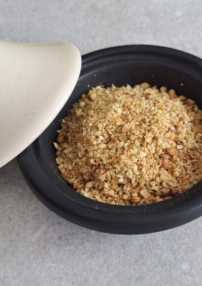 Pinch pot of Dukkah