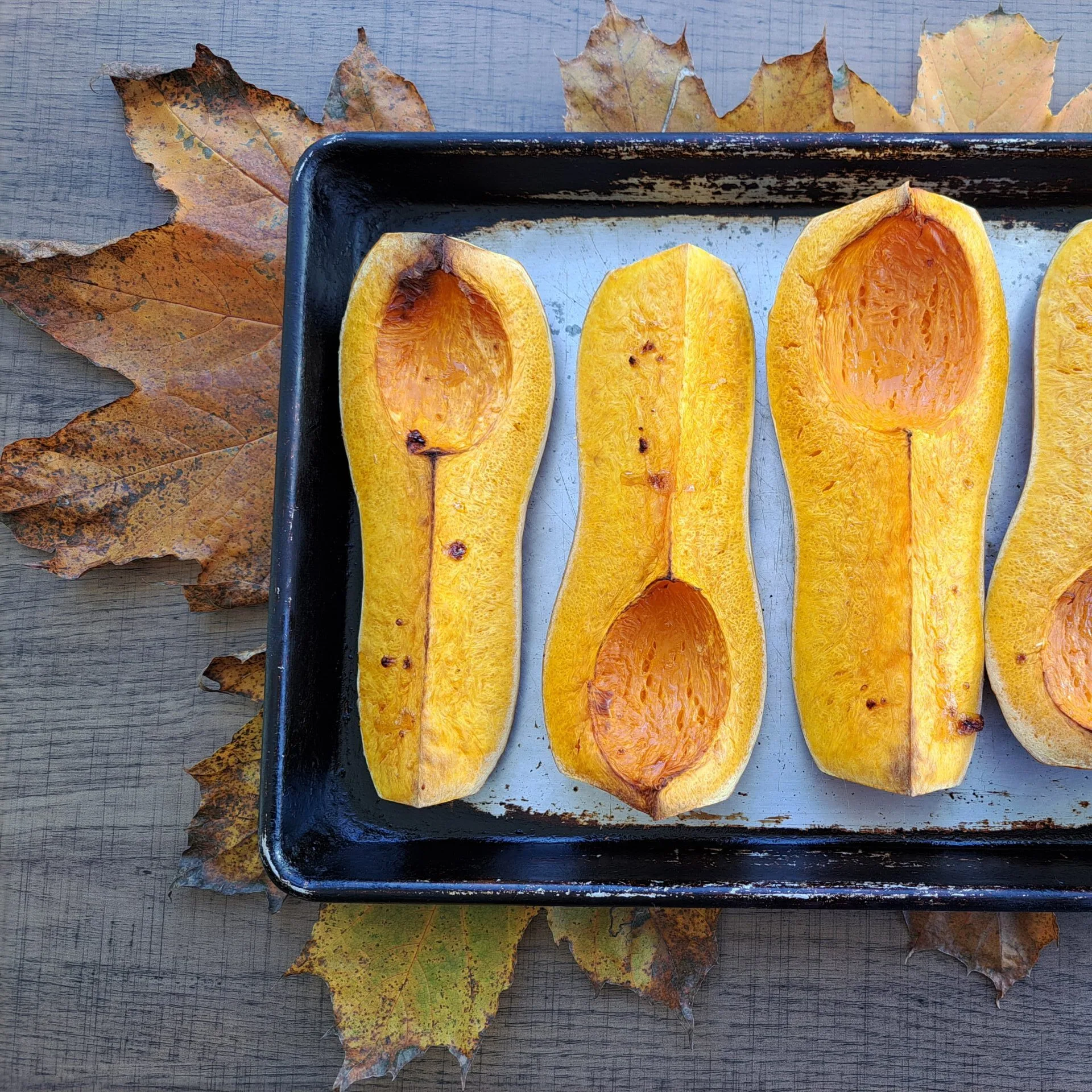 Spiced Roasted Butternut Squash Soup