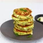courgette and feta fritters