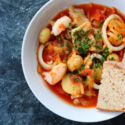 Thumbnail for Mediterranean Fish, Seafood & Fennel Stew