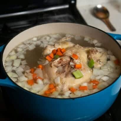Thumbnail for Leftover Roast Chicken Stock