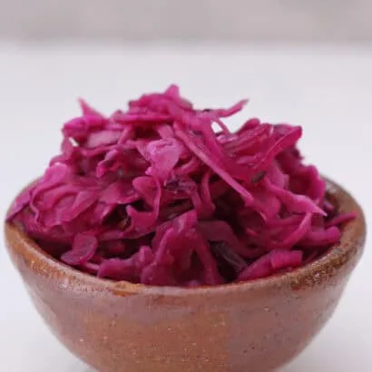 Thumbnail for Gut-Friendly Quick Pickled Red Cabbage
