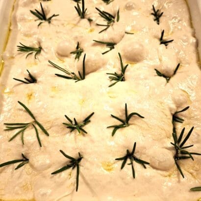 Thumbnail for Simple Overnight Rosemary and Sea Salt Focaccia