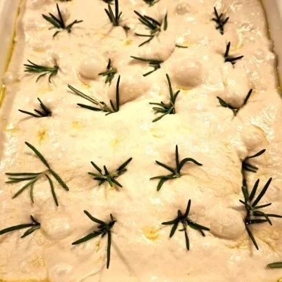 Thumbnail for Simple Overnight Rosemary and Sea Salt Focaccia