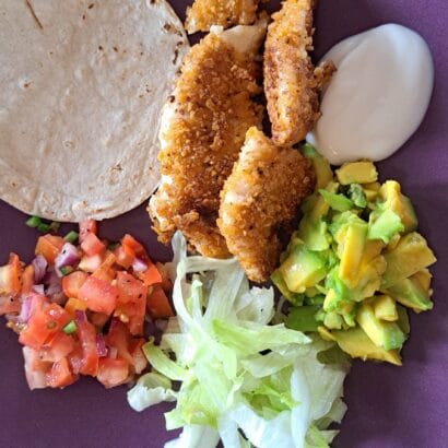 Thumbnail for Fish tacos with fennel coleslaw