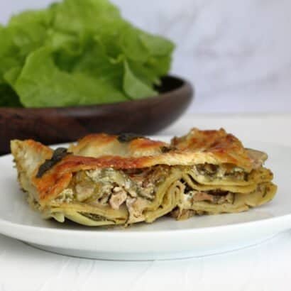 Thumbnail for Courgette Pesto and Walnut Lasagne