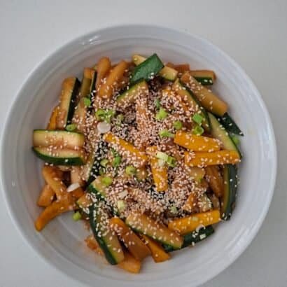 Thumbnail for Stir-fried Courgette and Sesame Seeds