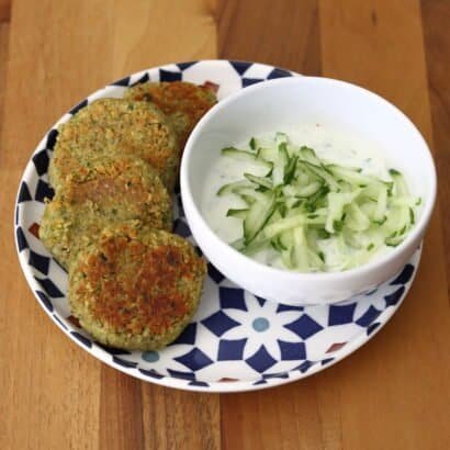 Thumbnail for Summertime Courgette and Chickpea Falafels