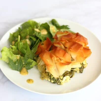 Thumbnail for Mediterranean Courgette and Feta Pie