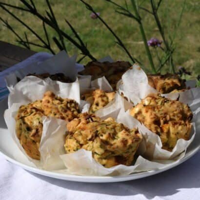 Thumbnail for Courgette and Feta Savoury Muffins