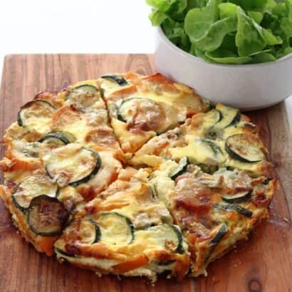 Thumbnail for Courgette and Sweet Potato Frittata
